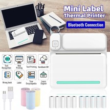 Mini stampante termica portatile formato tascabile cellulare Bluetooth stampante fotografica termica