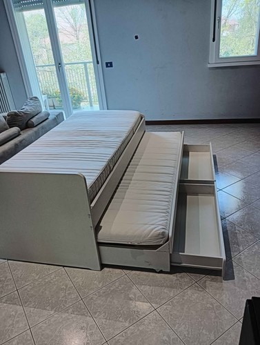 Letto contenitore 90x200 - letto,