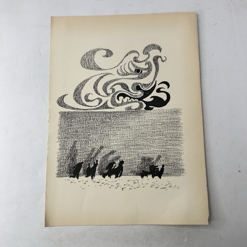 Stampa grafica astratta anni
