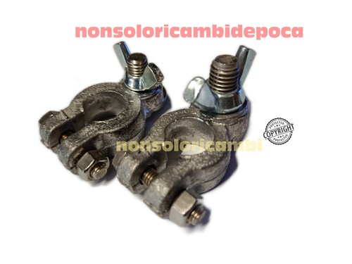 Coppia morsetti batteria - coppia,