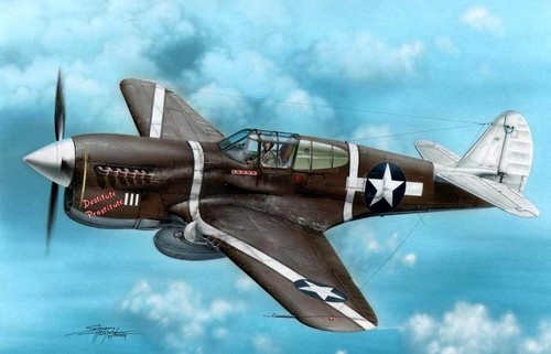 Specialhobby 40f warhawk - p-40f,