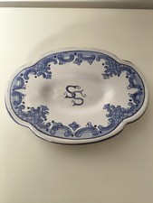 Vassoietto ceramica maiolica Deruta Romano Ranieri 20 cm
