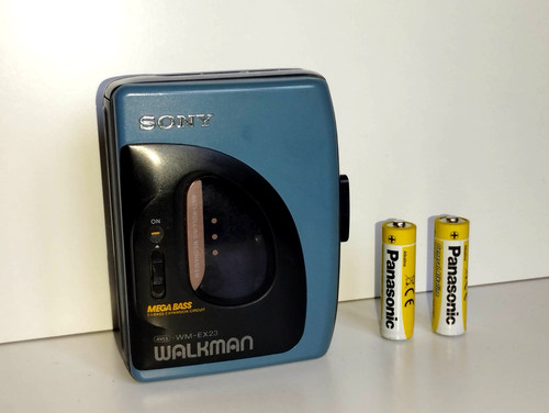 Sony ex23 walkman - wm-ex23, cassetta