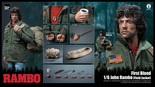 Threezero rambo first - rambo:,