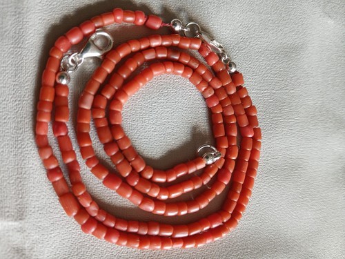 Antico set corallo - , rosso