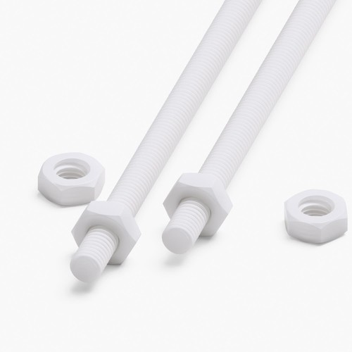 Barre filettate ptfe - 2x,