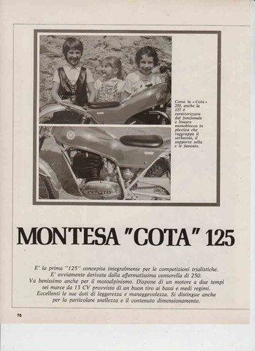 Advertising test moto montesa - test,