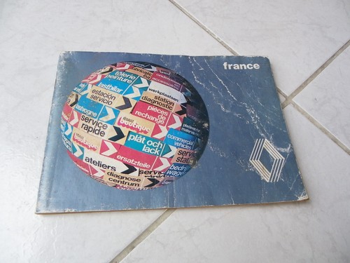 Elenco servizi renault 1979 - elenco,