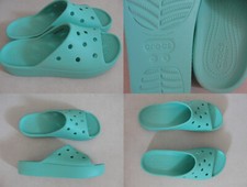 Ciabatte fascia Crocs classic unisex uomo donna estive verde acqua  W 6