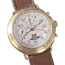 Big Cronografo Pierre Bonnet Datario E Fasi Luna Mov Valjoux Moonphases Oversize