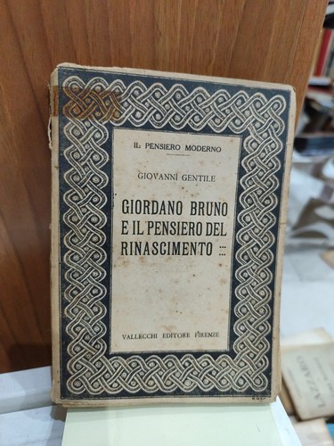 Gentile giordano bruno e - giordano, il
