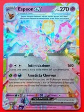 Carta Pokemon Espeon ex - Evoluzioni Prismatiche 034/131 Italiano