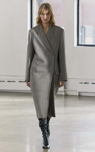 Cappotto grigio lana nuovo