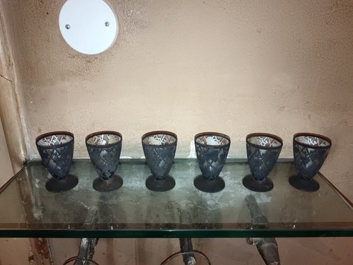 Sei piccoli bicchieri - sei,