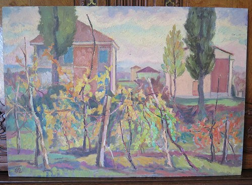 Paesaggio campagna stile - in,