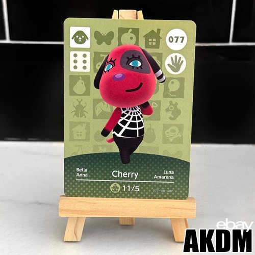 Carte officielle amiibo animal - officielle,