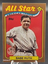 🔥MINT 2024 Topps 1989 Baseball BABE RUTH 39/50 All-Star Series 2 #89ASB-17 MLB