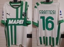 MAGLIA CALCIO U.S. SASSUOLO 2022/2023 MATCH WORN N°16 FRATTESI PUMA MAPEI
