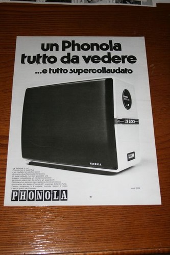 Ap8 1972 phonola televisore - tv,