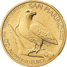 San Marino 10 EURO 2025 Falco