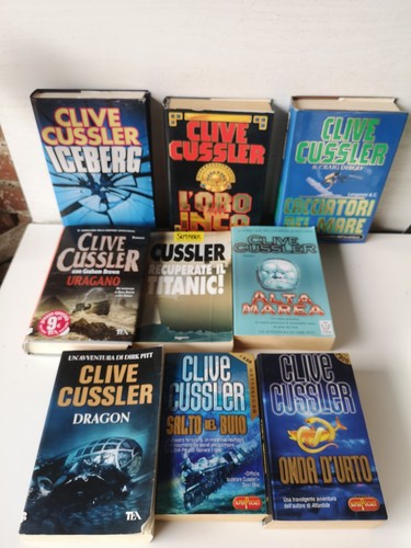 Lotto libri clive cussler - clive,