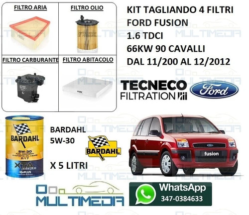Kit tagliando filtri olio - kit, e