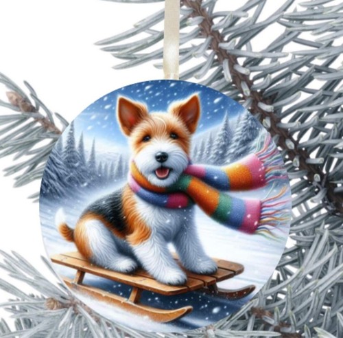 Fox terrier cane appendere - fox, da