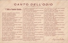 Canto dell’Odio L’Italia a