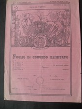 REGIO ESERCITO ITALIANO FOGLIO
