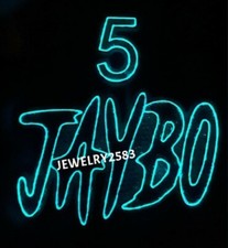 Ciondolo numero lettera