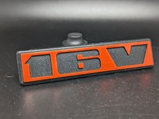 VOLKSWAGEN VW GOLF 16V 16 V LOGO EMBLEMA FREGIO STEMMA SCRITTA TARGHETTA BADGE