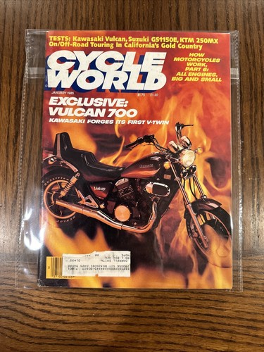 Cycle world january - cycle, 1985
