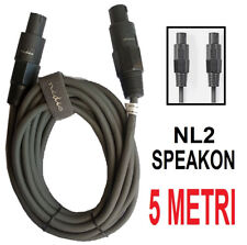 CAVO SPEAKON 5 METRI MASCHIO