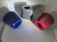 FILTRO ARIA ROSSO SPORTIVO TUNING UNIVERSALE CONICO BICONICO AUTO VARI COLORI