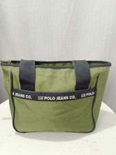 Articolo e2669 borsa donna Ralph Lauren verde, base 12x25cm, altezza 21cm, lungh
