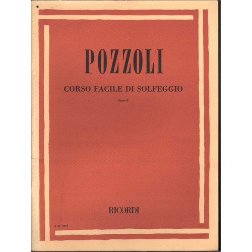 Pozzoli spartito corso facile - corso,