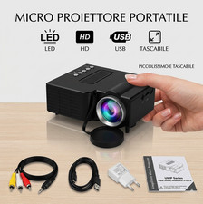 Mini Proiettore LED Portatile