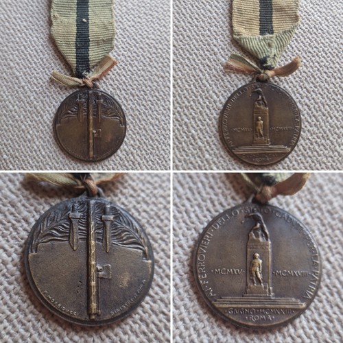 Medaglia ferrovieri caduti - ferrovieri,