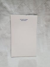 Pad Of The White House Washington carta stazionaria 8" X 5" primi anni 90