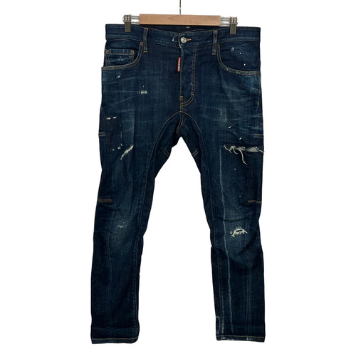 Dsquared2 blue men jeans - dsquared2, men's