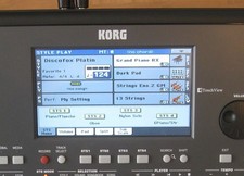 Nuovo 7" per Korg PA600