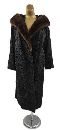 Cappotto visone agnello