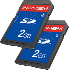Scheda SD 2 GB 2 Packs Class 4