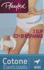 3 Slip modello Mini Playtex