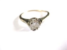 Antico Anello Oro Bianco 585