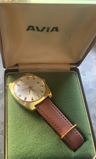 Orologio vintage Avia 17 jewel anni 70 Swiss made in scatola.
