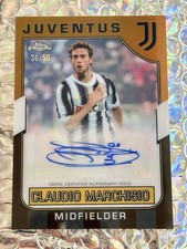 Topps Chrome Juventus Team Set Claudio Marchisio Legend Gold Auto Signature /50