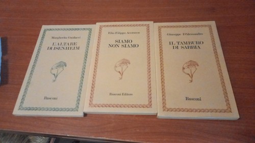 Lotto libri poesia rusconi - rusconi,