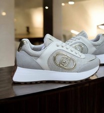 SNEAKERS DA DONNA LIU JO LOLO 17 BEIGE MAX LOGO BA5001PX601 COLLEZIONE P/E 2025