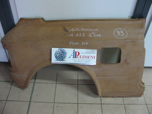 Parafango fiancata posteriore - parafango,